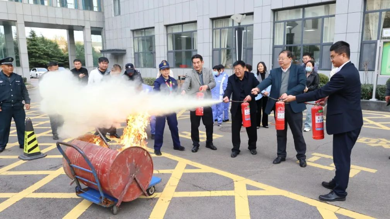 枣庄市精神卫生中心开展消防宣传月培训与演练活动