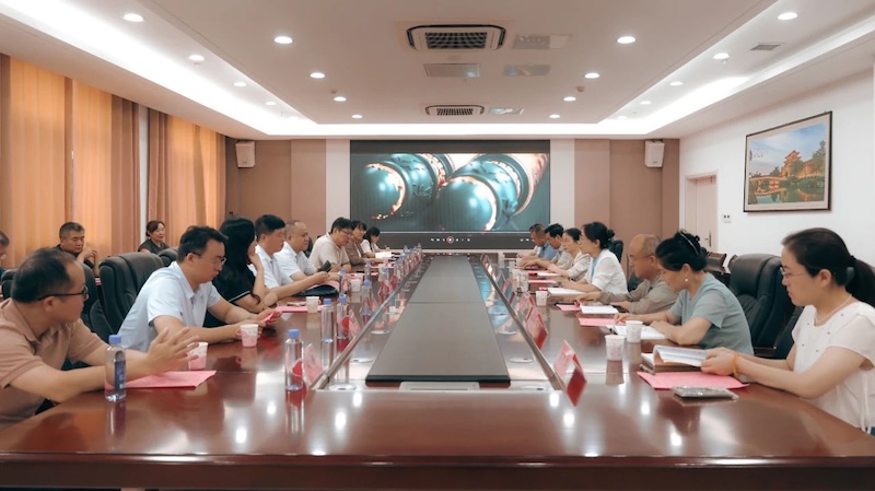 山东颐养健康集团医养有限公司来我院开展"医康护养"专题学习调研
