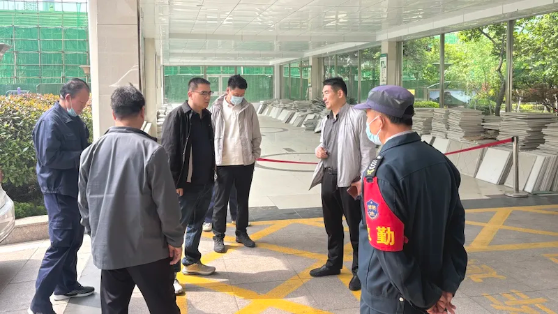 筑牢安全防线 护航节日平安---我院开展五一节前安全生产大检查